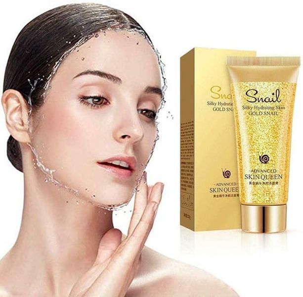 Омолоджуючий гель для вмивання з муцином равлика і біозолотом Veze Silky Hydrating Skin Gold Snail  100мл 060303 фото