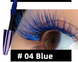 Туш для вій MAXFINE 5D MASCARA EXTREME BIG VOLUME LASH 04 блакитна з ефектом 5D, 10мл 0402014 фото 4