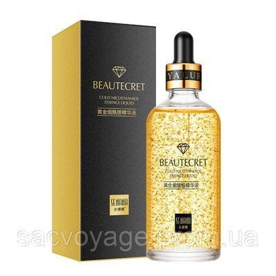 Сироватка для обличчя SENANA Gold Nicotinamide Essence Liquid з нікотинамідом і 24К золота 50 мл 0202026 фото