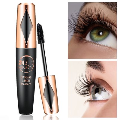 Тушь для ресниц DENSE AND SLENOER Mascara 8D водостойкая объемная подкручивающая черная 10мл 040203 фото