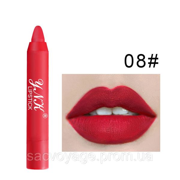 АКЦИЯ!!! Матовая водостойкая помада – карандаш для губ Waterproof Matte Misty Lipstick Lasting Crayon тон 08 0409025 фото