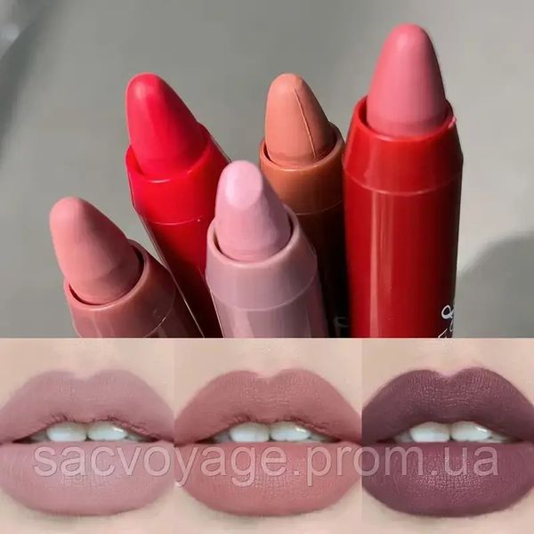 АКЦИЯ!!! Матовая водостойкая помада – карандаш для губ Waterproof Matte Misty Lipstick Lasting Crayon тон 08 0409025 фото