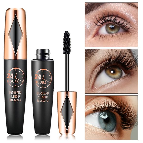 Тушь для ресниц DENSE AND SLENOER Mascara 8D водостойкая объемная подкручивающая черная 10мл 040203 фото