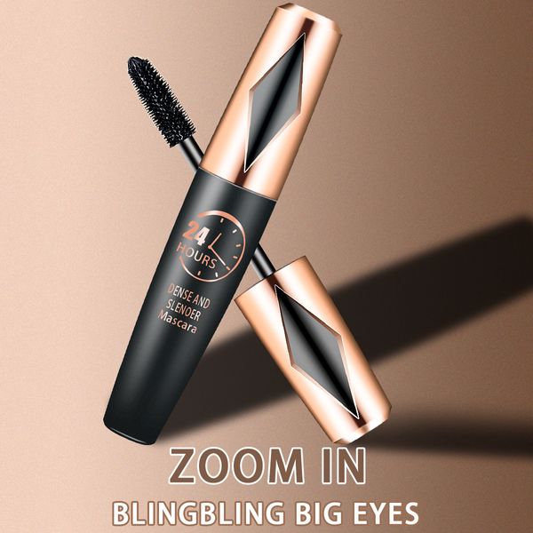 Тушь для ресниц DENSE AND SLENOER Mascara 8D водостойкая объемная подкручивающая черная 10мл 040203 фото