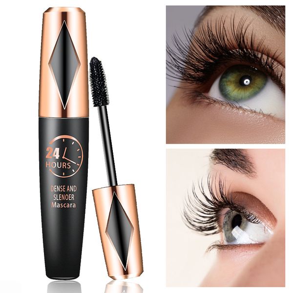 Туш для вій DENSE AND SLENOER Mascara 8D водостійка об'ємна підкручуюча чорна 10мл 040203 фото