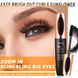 Туш для вій DENSE AND SLENOER Mascara 8D водостійка об'ємна підкручуюча чорна 10мл 040203 фото 10