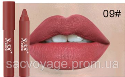 АКЦІЯ!!! Матова водостійка помада - олівець для губ Waterproof Matte Misty Lipstick Lasting Crayon тон 09 0409026 фото