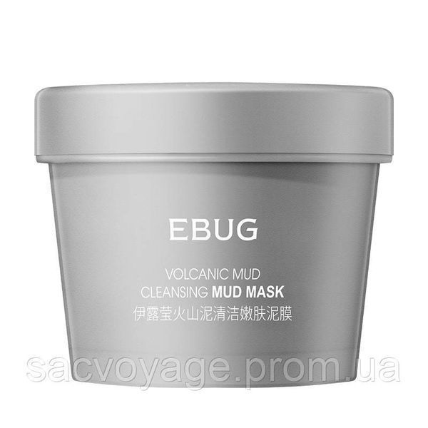 Грязьова маска EBUG з вулканічним попілом Mud Mask 100г 010308 фото