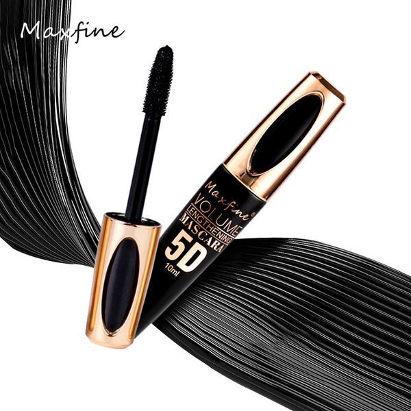 Туш для вій MAXFINE 5D MASCARA VOLUME LENGTHENING блакитна з ефектом 5D 10мл 040209 фото