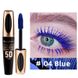 Туш для вій MAXFINE 5D MASCARA VOLUME LENGTHENING блакитна з ефектом 5D 10мл 040209 фото 1