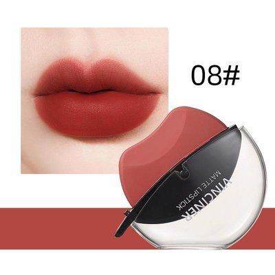 Лінива матова зволожуюча помада VINCINER MATTE LIPSTICK MOISTURIZING 08 тон 0409037 фото