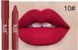 АКЦІЯ!!! Матова водостійка помада - олівець для губ Waterproof Matte Misty Lipstick Lasting Crayon тон 10 0409027 фото 2