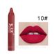 АКЦІЯ!!! Матова водостійка помада - олівець для губ Waterproof Matte Misty Lipstick Lasting Crayon тон 10 0409027 фото 1