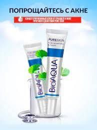 Крем для проблемної шкіри пост-акне BIOAQUA PureSkin від висипань, 30мл 030403 фото