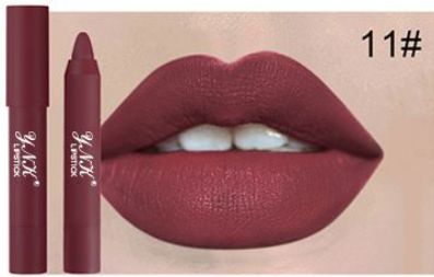 АКЦІЯ!!! Матова водостійка помада - олівець для губ Waterproof Matte Misty Lipstick Lasting Crayon тон 11 0409028 фото