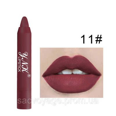 АКЦИЯ!!! Матовая водостойкая помада – карандаш для губ Waterproof Matte Misty Lipstick Lasting Crayon тон 11 0409028 фото