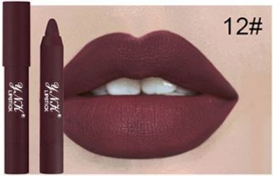 АКЦИЯ!!! Матовая водостойкая помада – карандаш для губ Waterproof Matte Misty Lipstick Lasting Crayon тон 12 0409029 фото