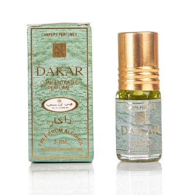 Арабские масляные духи Islamic Essential Oils Dakar Musk дакарский мускат текло масло пробник 3мл  0220102 фото