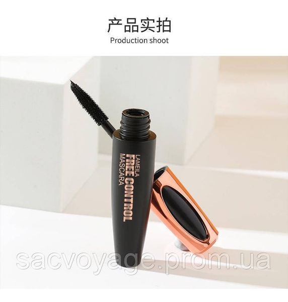 Тушь для ресниц Lameila curling mascara 3D черная с шелковым волокном 9мл 040204 фото