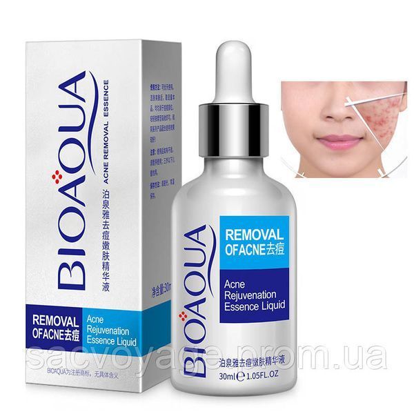 Сыворотка от акне Bioaqua Pure Skin, для проблемной кожи 30мл 0202004 фото