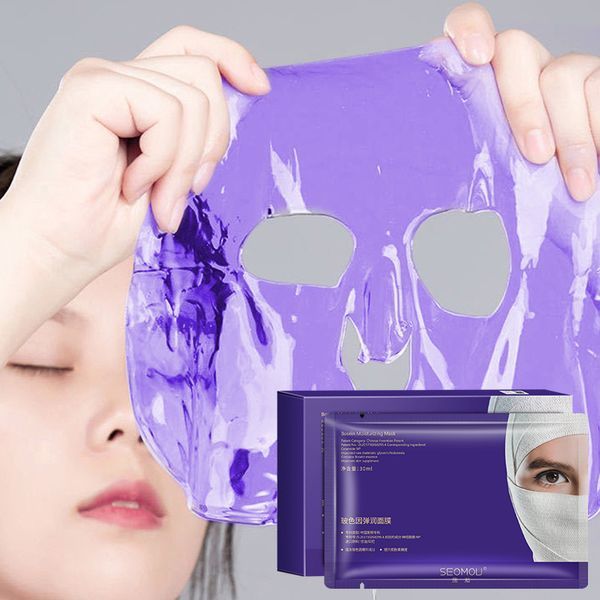 Гідрогелева маска SEOMOU BINGFUZHIQUI SEAWEED COLLAGEN MASK 30мл 010806 фото