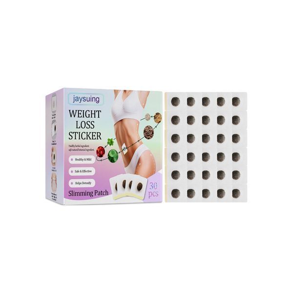 Жироспалюючі пластирі для пупка JAYSUING Slimming patch для схуднення та зниження ваги патчі для схуднення 30штук 050405 фото