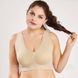 Бюстгальтер - топ бесшовный Air Bra, бежевый, телесный S, M, L, XL, 2XL, 3XL, 4XL 080201 фото 1