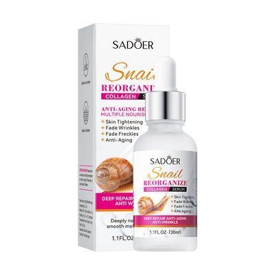 Сироватка омолоджуюча SADOER Snail Reorganize Collagen 30 мл 0202064 фото