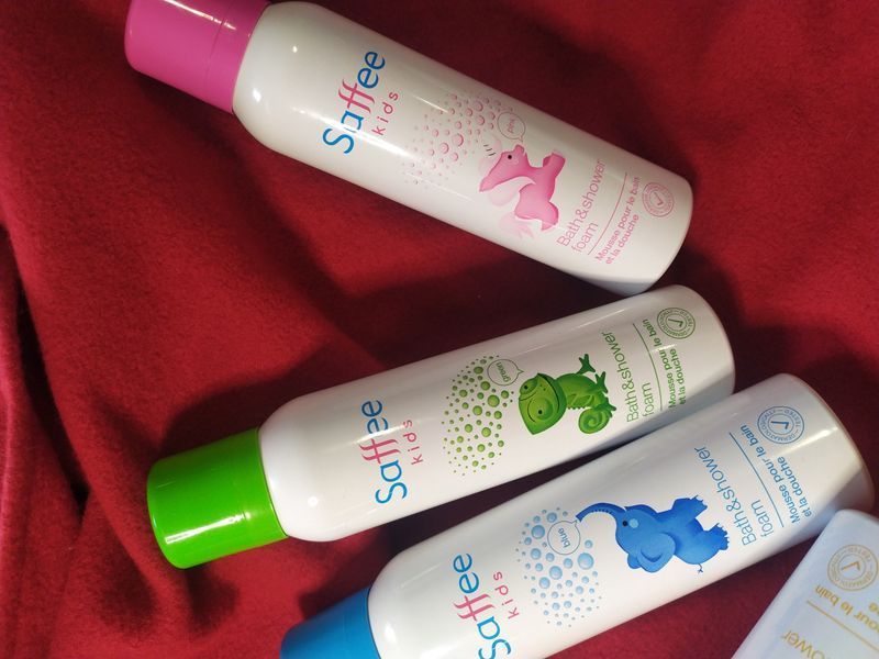 АКЦІЯ!!! Дитяча пінка для вмивання Saffee Kids Bath & Shower Foam зелена для чутливої шкіри 150мл 1 штука 060202 фото