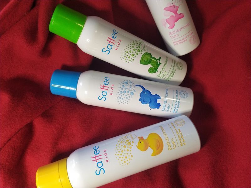 АКЦІЯ!!! Дитяча пінка для вмивання Saffee Kids Bath & Shower Foam зелена для чутливої шкіри 150мл 1 штука 060202 фото