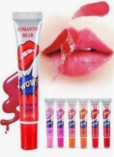 Набір Тінт - плівка для губ WOW ROMANTIC BEARS Long Lasting Lip Color waterproof 6 штук по 15мл 0409054 фото