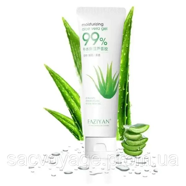 Заспокійливий гель Aloe Vera Gel Moisturizing Cream Aloe Soothing Repairing Gel Remove Acne Repair 60мл 030602 фото