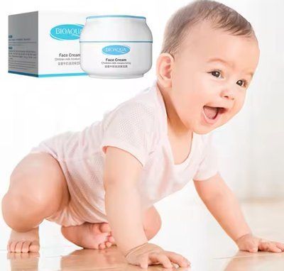 Увлажняющий крем с протеином для лица детский крем BioAqua Face Cream Children Milk Moisturizing 50мл 0302037 фото