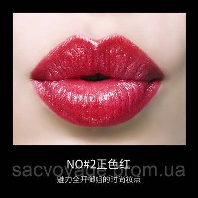 Оксамитова матова помада для губ Images CHARM SILKY LIPSTICK тон 2 blood red червоно - морквяний 3.8г 040906 фото