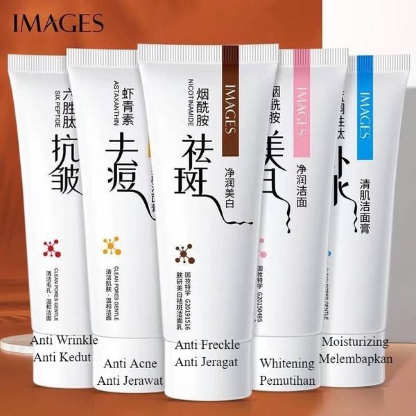 Пінка для вмивання з астаксантином Images Beauty Astaxanthin Clean Pores Centle 60 мл 0602012 фото