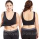 Бюстгальтер - топ безшовный Air Bra, черный S, M, L, XL, 3XL, 4XL 080203 фото 3