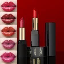 Оксамитова матова помада для губ Images CHARM SILKY LIPSTICK тон 6 currant red - пудрова - слива 3.8г 040907 фото