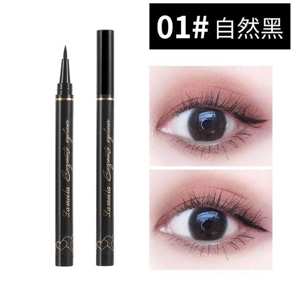 Лайнер для глаз Lameila black eyeliner черный 040004 фото