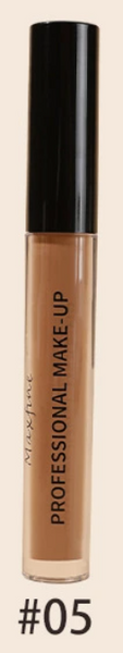 Жидкий консилер MAXFINE Professional Make-up Concealer Stick Waterproof full-coverage с аппликатором 2мл тон05 0406012 фото