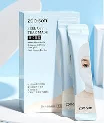 Очищувальна маска плівка Zoo:Son nicotinamide peel of tear mask 4мл 1шт 0104017 фото