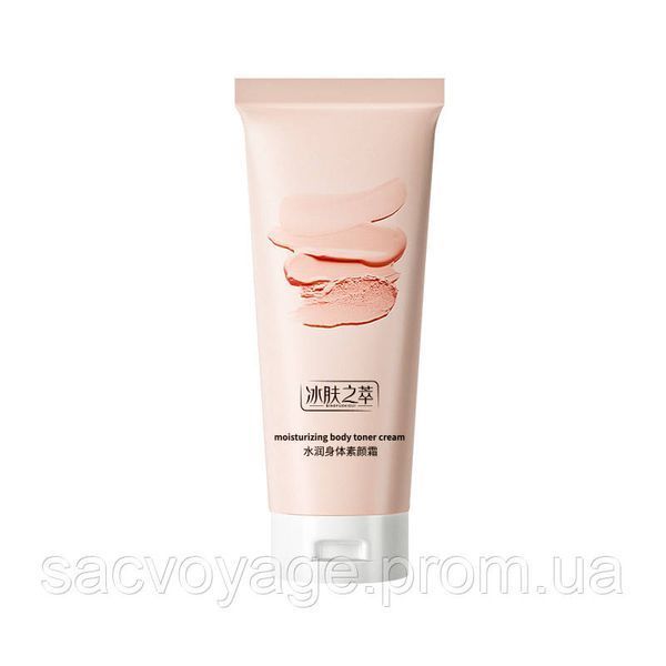 Відбілюючий та зволожуючий крем під макіяж BINGFUZHICUI Moisturizing body toner cream 100мл 0403012 фото