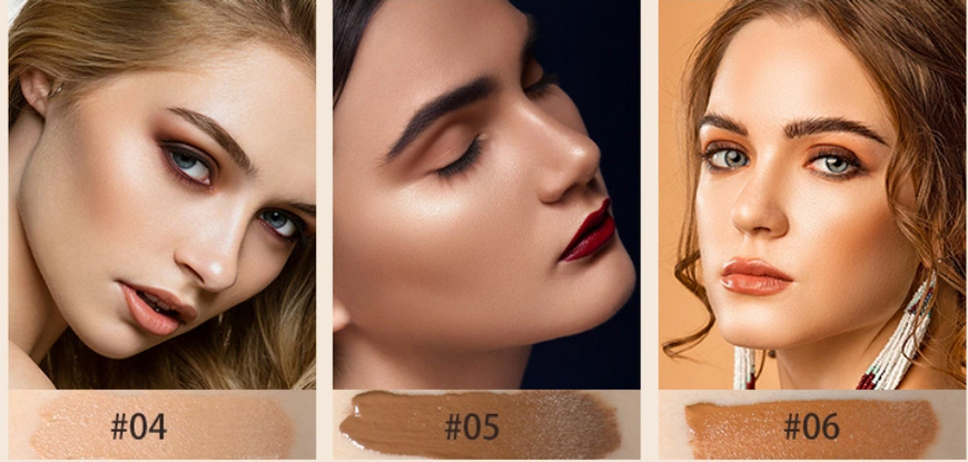 Жидкий консилер MAXFINE Professional Make-up Concealer Stick Waterproof full-coverage с аппликатором 2мл тон05 0406012 фото