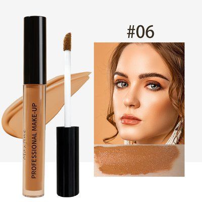 Рідкий консілер MAXFINE Professional Make-up Concealer Stick Waterproof full - coverage з аплікатором 2мл тон 06 0406013 фото