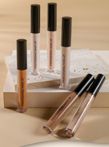 Рідкий консілер MAXFINE Professional Make-up Concealer Stick Waterproof full - coverage з аплікатором 2мл тон 06 0406013 фото