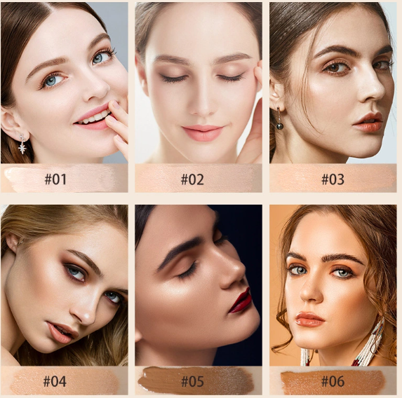 Рідкий консілер MAXFINE Professional Make-up Concealer Stick Waterproof full - coverage з аплікатором 2мл тон 06 0406013 фото