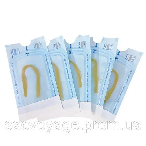 АКЦИЯ!!! Белковые коллагеновые нити с нано золотом Self seal sterilization pouch против морщин 12 шт. 020302 фото