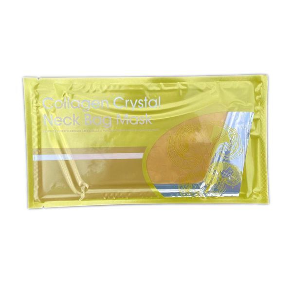 Колагенова маска Collagen Crystal Neck Bad Mask для шиї з біозолотом 1 штука 010701 фото
