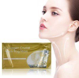 Гидрогелевая коллагеновая маска Collagen Crystal Neck Bad Mask для шеи с аллантоином 1 штука 010702 фото