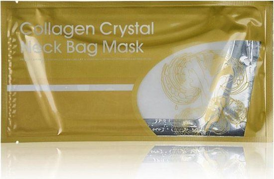 Гидрогелевая коллагеновая маска Collagen Crystal Neck Bad Mask для шеи с аллантоином 1 штука 010702 фото