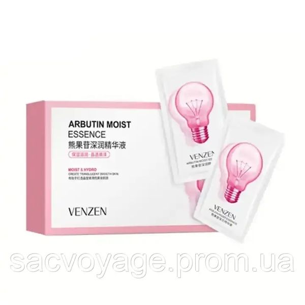 Ночная крем маска анти возрастная Venzen Arbutin Moist Anti - Age с арбутином 2мл 0101012 фото